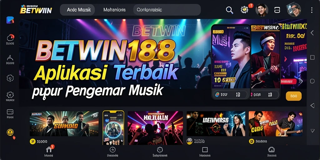Tampilan gameplay interaktif BETWIN188 saat memainkan alat musik.