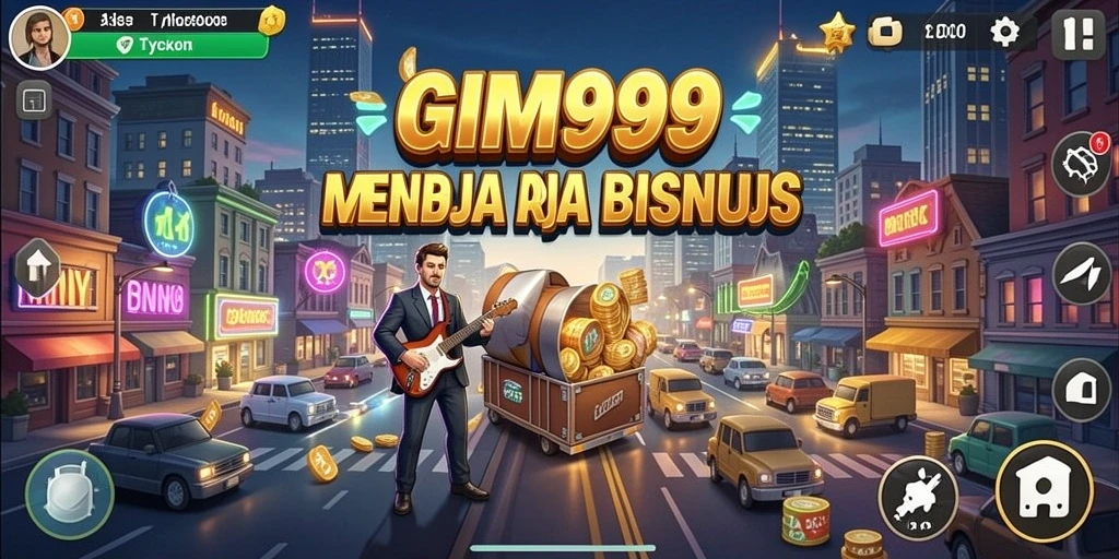 Screenshot gameplay GIM999 dengan tampilan strategis Tycoon.