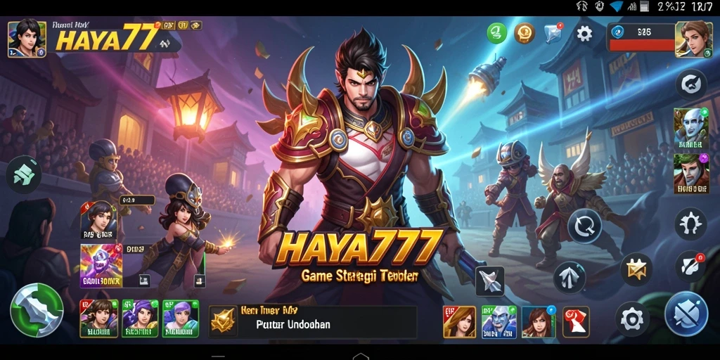 Screenshot utama HAYA777 menampilkan aksi gameplay yang mendebarkan.