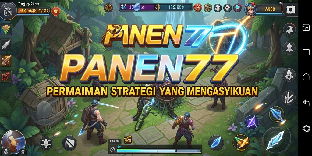 Tangkapan layar menunjukkan gameplay seru dan strategis di PANEN77.