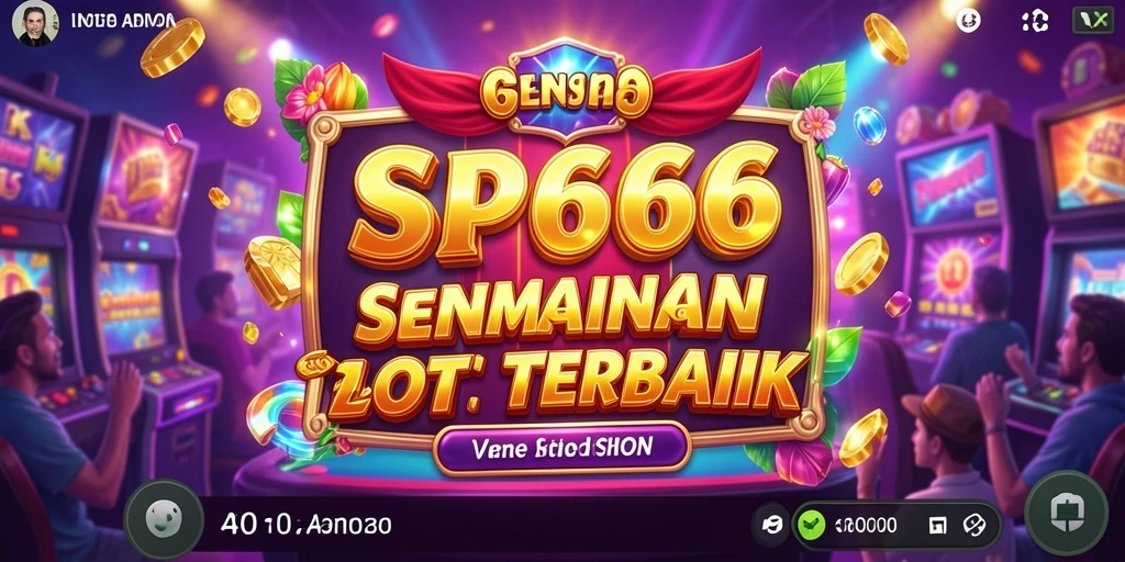 Screenshot gameplay SP666 menampilkan putaran slot yang seru dan berwarna-warni.