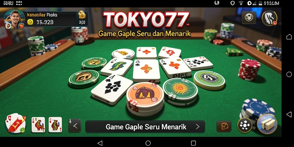 Tampilan gameplay seru dari GAPLE di TOKYO77.
